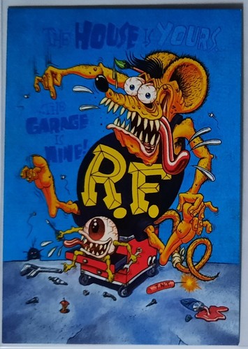 1996 rat fink card - rat, "il