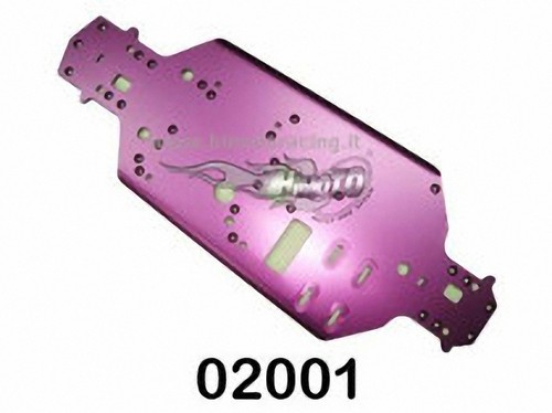 02001 telaio alluminio - in,