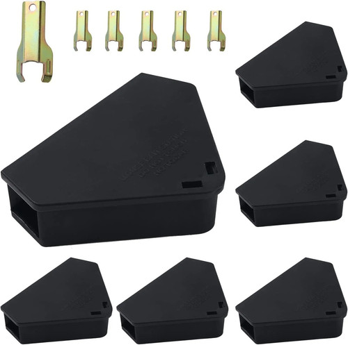 Stazione mouse con tasti nera - con,