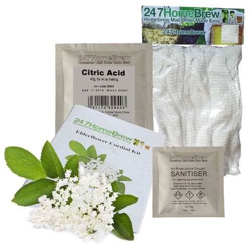 Kit cordiale fiore sambuco - kit,