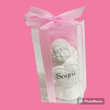 Angelo cuore bimba Bomboniera Completa Segnaposto Battesimo Comunione 