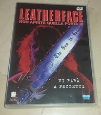 DVD NON APRITE QUELLA PORTA III LEATHERFACE FUORI CATALOGO 