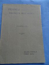CATALOGO VENDITA ASTA OGGETTI ARTE NOBILE FAMIGLIA FIORENTINA-CIARDIELLO 1930