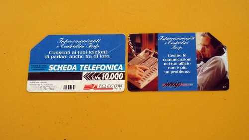 Scheda telefonica telecom - , l