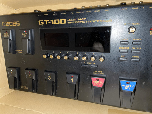 Boss 100 multi - gt-100, multi-effetti