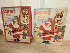 LIBRO VINTAGE BABBO NATALE