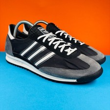 Sneakers Adidas Originals SL72 - UK9 - Nero Grigio Scamosciato - Buone condizioni (macchia)