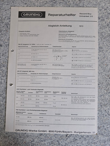 Grundig riparazione originale - riparazione,