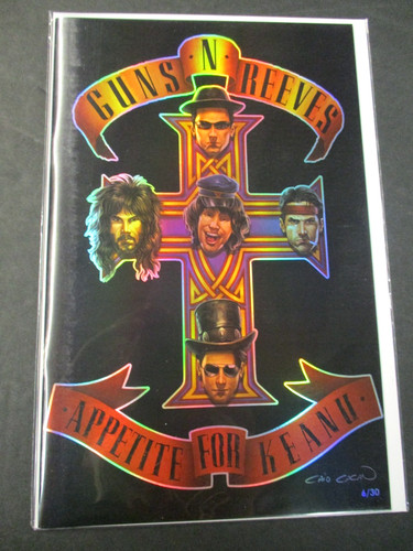 Foil keanu reeves guns n - reeves,
