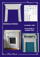 consolle decorativa caminetto