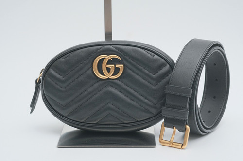 Gucci marmont marsupio - gg,