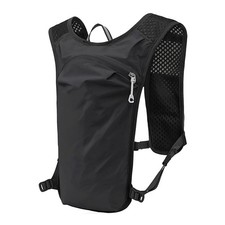 Con Materiale Traspirante Gilet Sportivo Confezione Idratazione Nero X4K95602