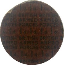 GETTONE MILITARE OCCUPAZIONE INGLESE