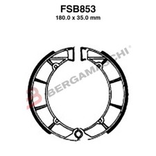 GANASCE CEPPI FRENO POSTERIORE