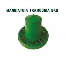 MANGIATOIA AUTOMATICA DA 8 KG GALLINE POLLI PULCINI PLASTICA TRAMOGGIA