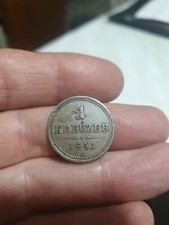 MONETA 1 KREUZER 1851 À IMPERO AUSTRIACO MB