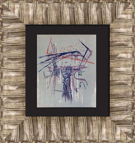 Wilfredo lam 1963 litografia - wilfredo,