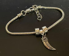 Bracciale snake con ciondolo