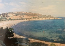 Cartolina Villasimius Cagliari Spiaggia De Su Acu Istraias viaggiata