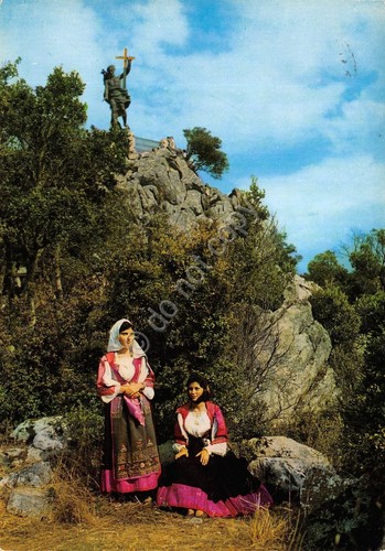 Cartolina sardegna nuoro monte - sardegna,