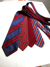 4 X VINTAGE SILK TIES PANCALDI
