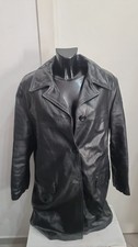 women's genuine black leather