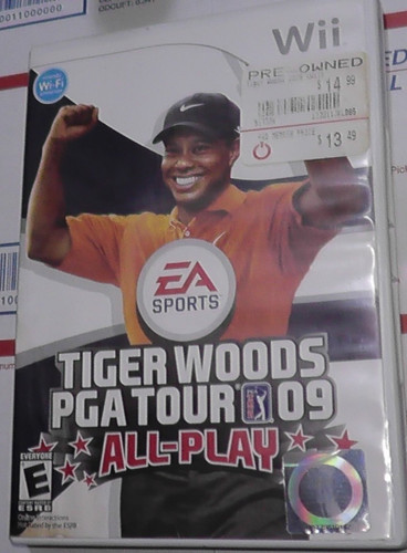 Nintendo wii tiger woods - woods, pga
