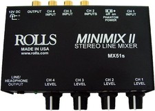 Rolls MX51S Mini Mix 2 Mixer