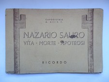 NAZARIO SAURO Capodistria Istria 1935 5 cartoline vecchia cartolina