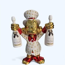 Scultura, statua, figura Paperone Paperone Paperone Louis Vuitton. Alto 42 cm.