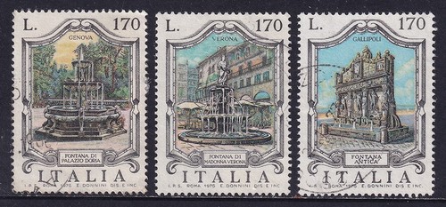Italia 1976 fontane serie - italia,