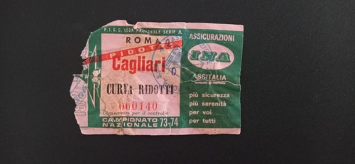 1973 ultras raro biglietto - ultras,