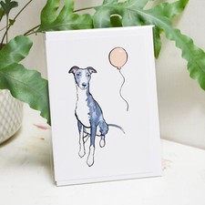 Biglietto Compleanno Whippet