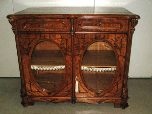 Credenza antica radica - , di