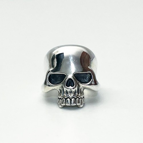 Anello teschio argento - teschio,