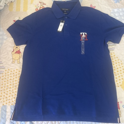 Polo tommy hilfiger blu con - polo,