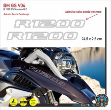 2 Adesivi becco parafango Moto