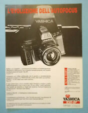 Pubblicita'Advertising Werbung Vintage YASHICA 230-AF fotografica 1988 (B8)