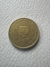50 Centesimi  BEATRIX KONINGIN DER NEDERLANDEN 2000 Olanda