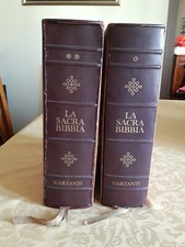 La Sacra Bibbia - 2 volumi -
