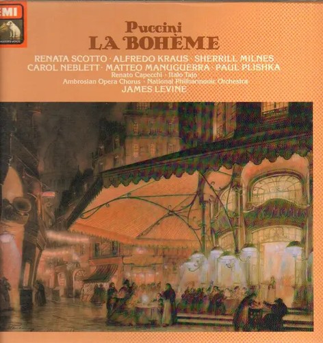 Puccini boheme booklet - la,