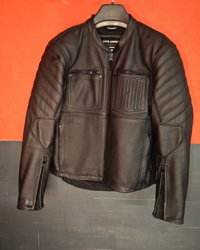 Giacca moto pelle icon - moto,