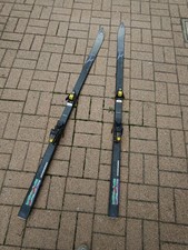 Sci Rossignol Da Fondo Vintage +Custodia 