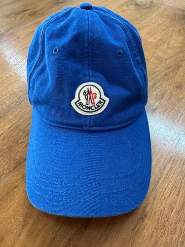 Moncler blue cap with