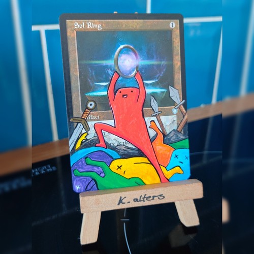 Mtg altered card - card, sol