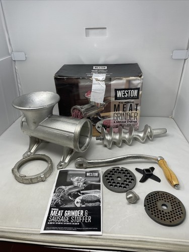 Weston tritacarne manuale - weston, e