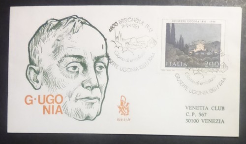 Fdc venetia arte - venetia,