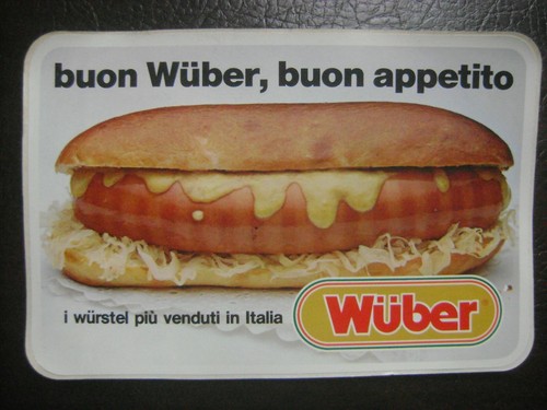 Wuber wurstel italia raro - wurstel,