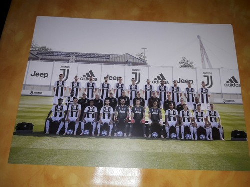 Juventus cartolina squadra - cartolina,