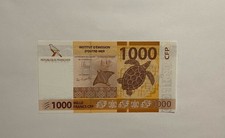 Territori Francesi del Pacifico 1000 Franchi P-6a ND 2014 UNC